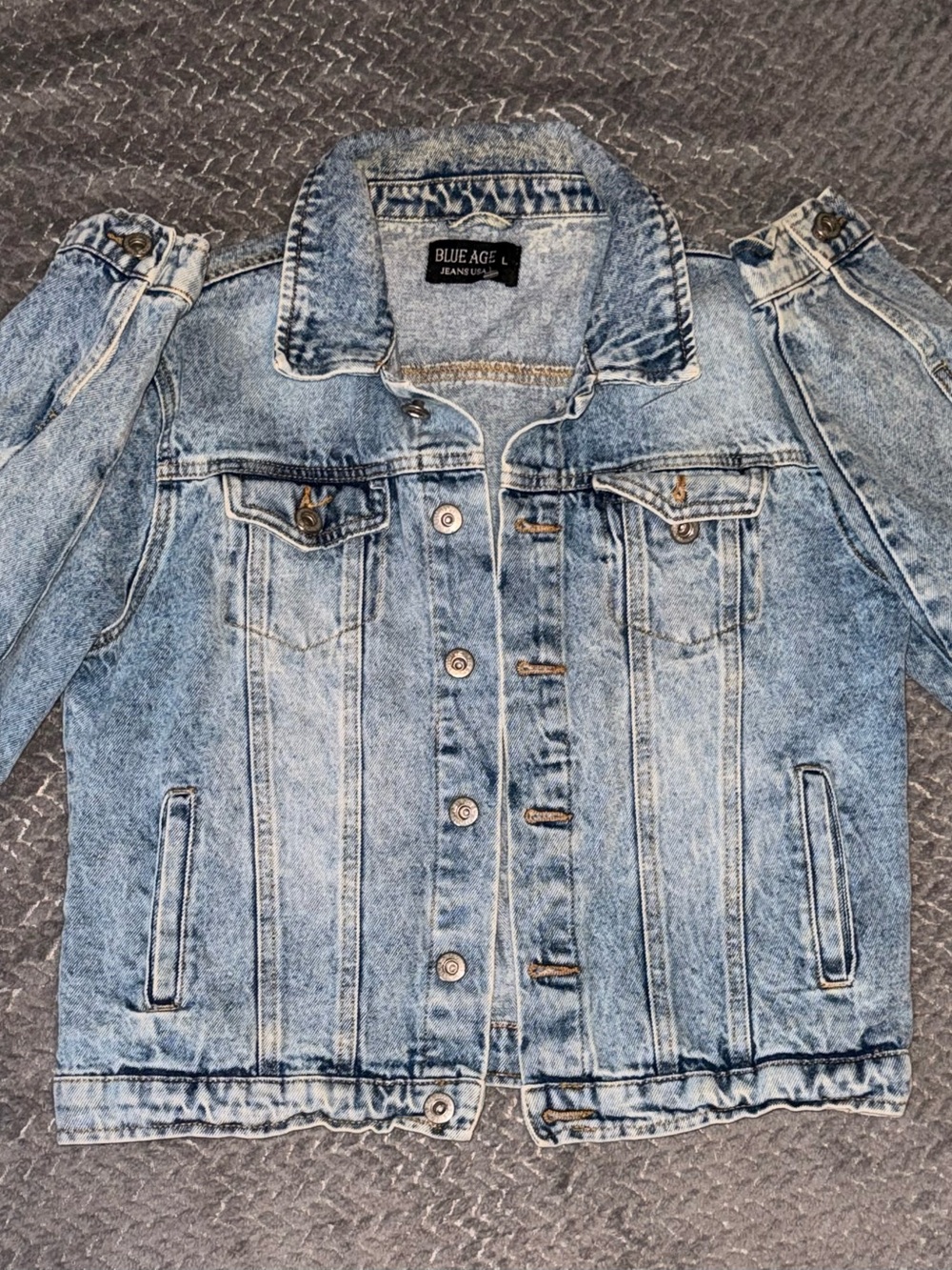 Blue Age Light Wash Denim Jacket - Women